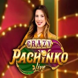 Crazy Pachinko logo by Evolution at Spellwin Casino
