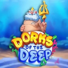 Dorks of the Deep slot logo by Hacksaw Gaming at Spellwin CasinoDorks of the Deep