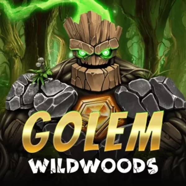 Official Slots logo: Golem Wildwoods by BF Games at Spellwin Casino
