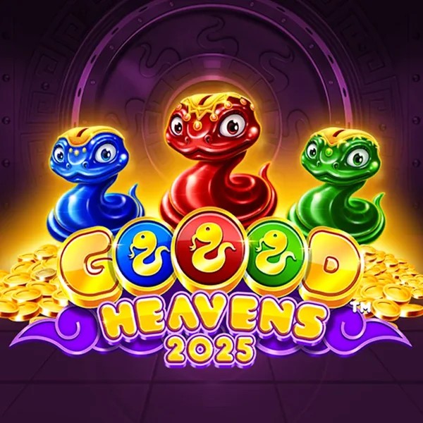 Goood Heavens slot logo by Rarestone Gaming at Spellwin CasinoGoood Heavens