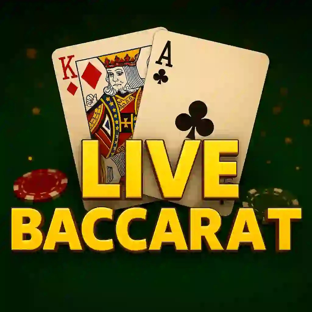 Live Baccarat slot logo by Pragmatic Live at Spellwin CasinoLive Baccarat