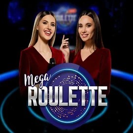 Mega Roulette logo by Pragmatic Play Spellwin Casino