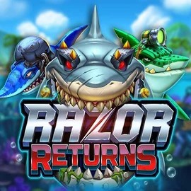 Logo of Razor Returns from Push Gaming at Spellwin Casino