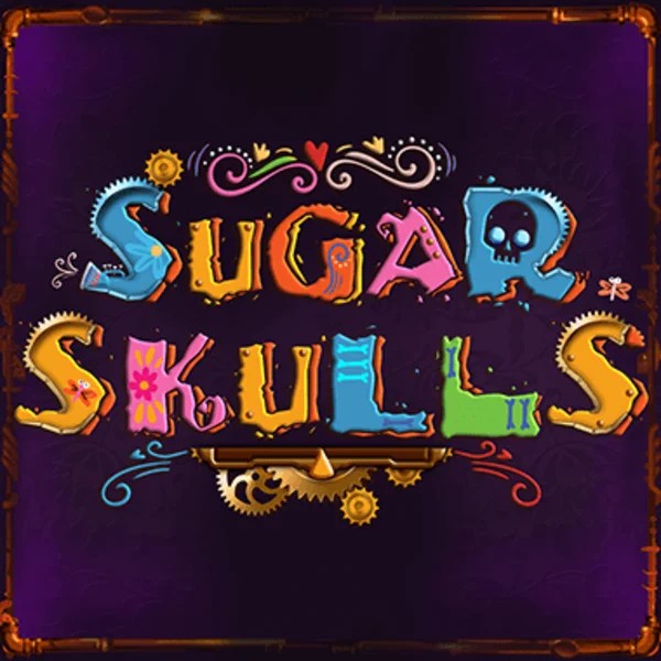 Sugar Skulls logo by Booming Games at Spellwin CasinoSugar Skulls